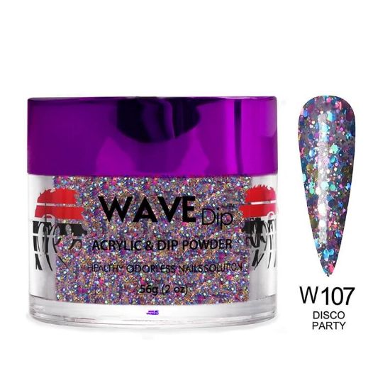 Picture of WAVE SIMPLICITY DIP ACRYLIC DISCO PARTY DIP W107