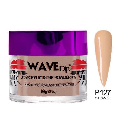 Picture of WAVE SIMPLICITY DIP ACRYLIC CARAMEL DIP P127