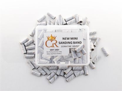 Picture of CROWN MINI ZEBRA SANDING BANDS FINE