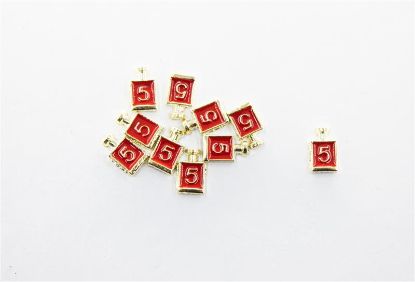 Picture of RED CHANEL #5 BOTTLE CHARMS