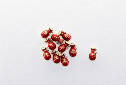 Picture of RED CHRISTMAS BAG CHARMS