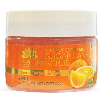 Picture of LA PALM HONEY EXTREME SUGAR SCRUB 12 OZ - ORANGE TANGERINE