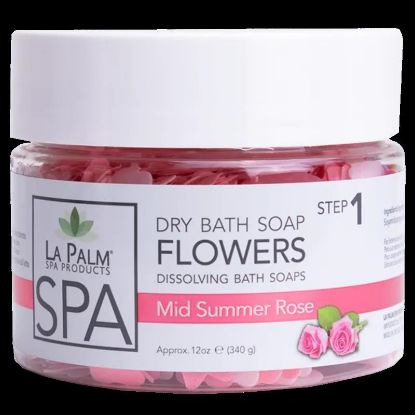 Picture of LA PALM DRY BATH SOAP 12 OZ - FRENCH ROSE