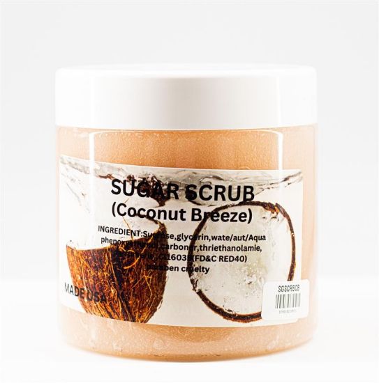 Picture of SUGAR SCRUB COCONUT BREEZE 16OZ