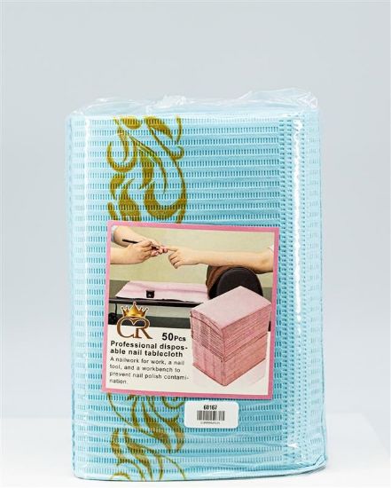 Picture of CROWN DISPOSABLE NAIL TABLECLOTH PAPER