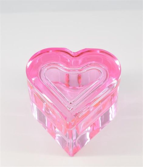 Picture of CROWN HEART DAPPEN DISH PINK