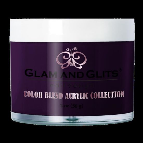 Picture of GLAM AND GLITS BL3110 COLOR BLEND ACRYLIC PINOT NOIR