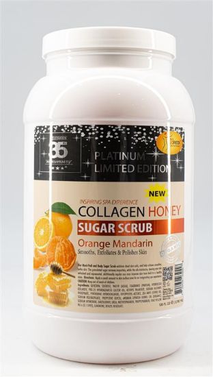 Picture of SPAREDI COLLAGEN HONEY ORANGE MANDARIN SUGAR SCRUB 1 GALLON