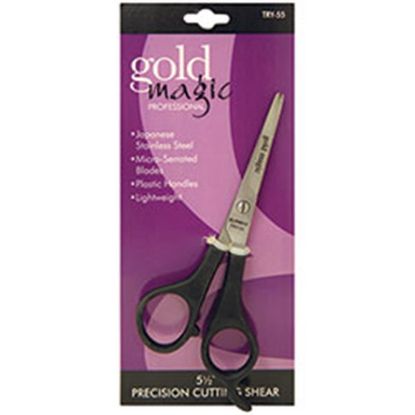 Picture of GOLD MAGIC SCISSORS BLACK HANDLE