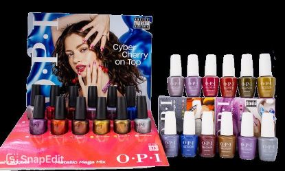 Picture of OPI FALL COLLECTION - METALLIC MEGA MIX GEL & LACQ