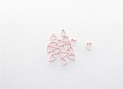 Picture of PINK OPEN HEART CHARMS