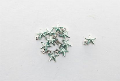 Picture of TEAL STARFISH CHARMS