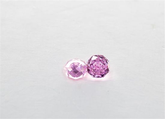 Picture of TWO PIECE DIAMOND CHARMS PINK