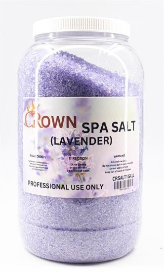 Picture of CROWN SPA SALT 1 GALLON - LAVENDER