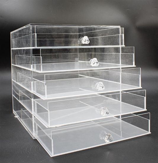 Picture of CLEAR ACRYLIC DESK STORAGE DRAWERS