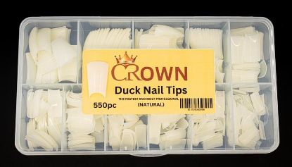 Picture of CROWN DUCK NAIL TIPS 550PCS - NATURAL