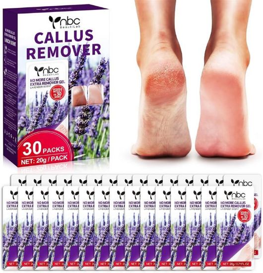 Picture of NBC CALLUS REMOVER 30 PACKS - LAVENDER