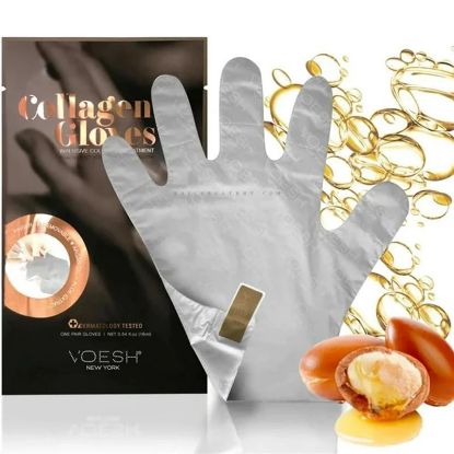 Picture of VOESH V COLLAGEN GLOVES ARGAN OIL + FLORAL EXTRACTS  1PCS