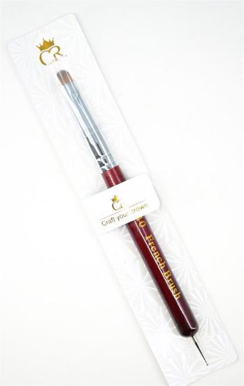 Picture of CROWN FRENCH DOUBLE SIDED BRUSH #10