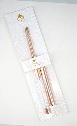 Picture of CROWN ROSE GOLD GEL BRUSH #8