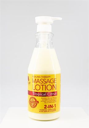 Picture of LA PALM TROPICAL CITRUS MASSAGE LOTION 24 OZ