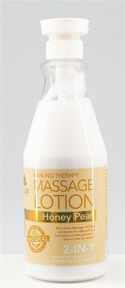 Picture of La Palm Honey Pearl Massage Lotion 24 oz