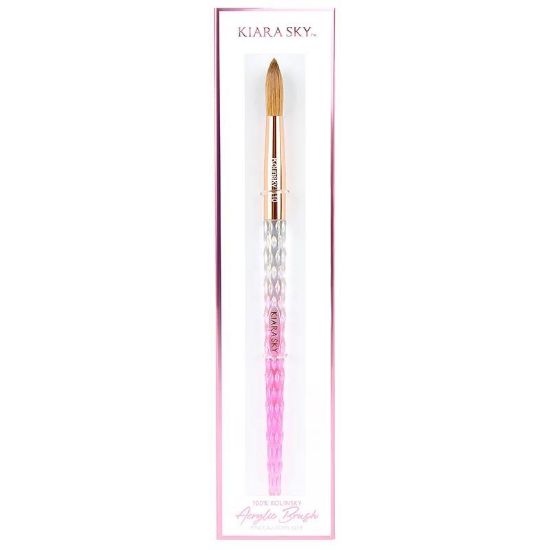 Picture of KIARA SKY 100% KOLINSKY ACRYLIC BRUSH #10 - PINK