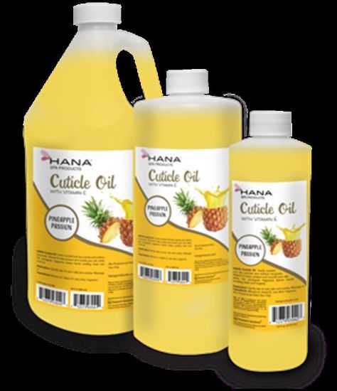 Picture of HANA YELLOW CUTICLE OIL CASE OF 4 GALLONS