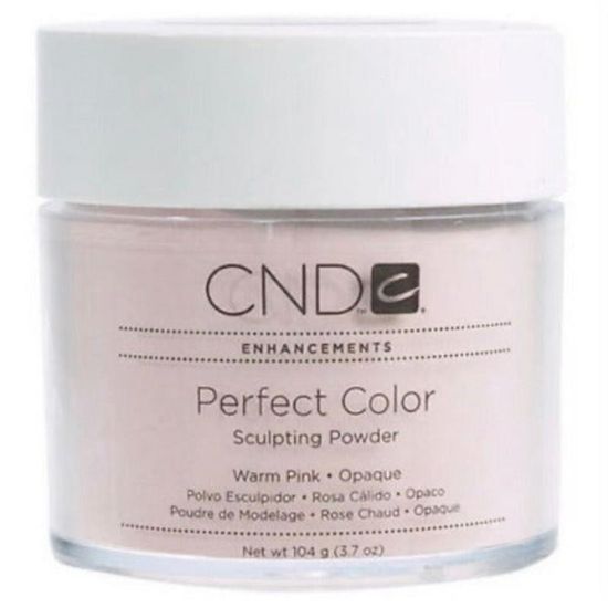 Picture of CND PERFECT COLOR SCULPTING POWDER WARM PINK - OPAQUE 3.7 OZ