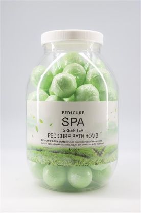 Picture of CROWN PEDICURE BATH BOMB 60PCS (GREEN TEA)