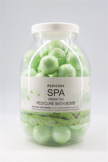 Picture of CROWN PEDICURE BATH BOMB 60PCS (GREEN TEA)