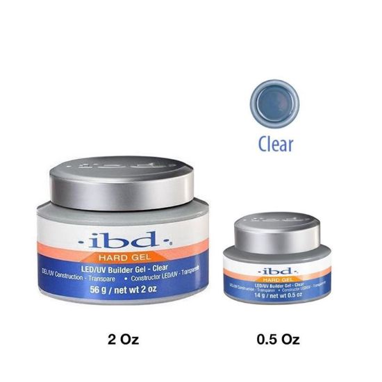 Picture of IBD HARD GEL LED/UV BUILDER GEL CLEAR 2OZ