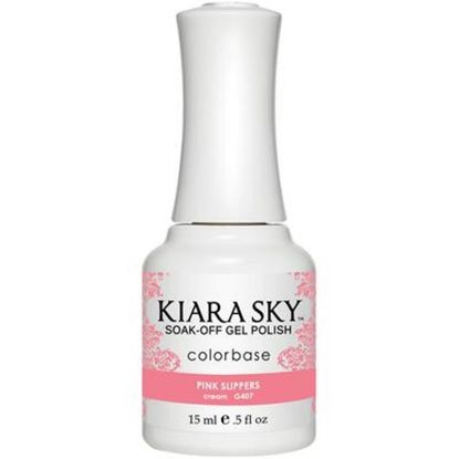 Picture of KIARA SKY G407 PINK SLIPPERS GEL 0.5OZ