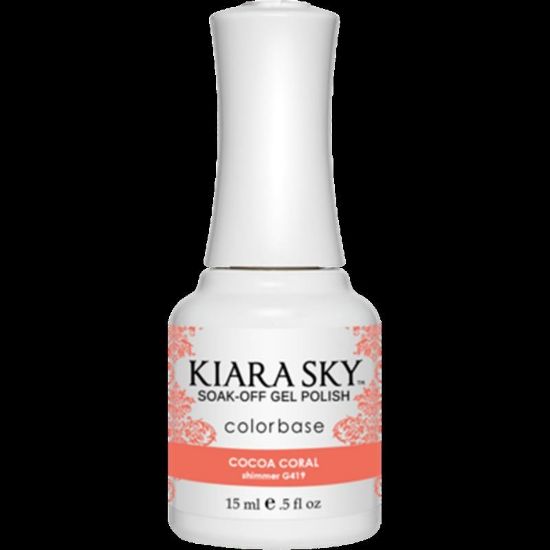 Picture of KIARA SKY G419 COCOA CORAL GEL 0.5OZ