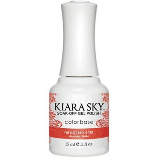 Picture of KIARA SKY G424 I'M NOT RED-E YET GEL 0.5OZ