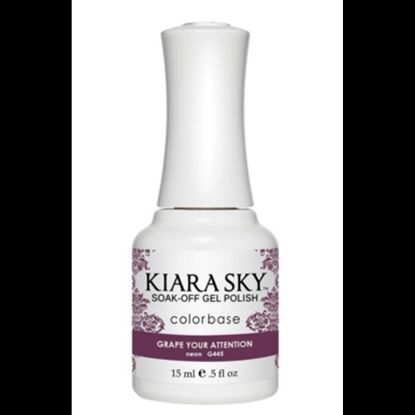 Picture of KIARA SKY G445 GRAPE YOUR ATTENTION GEL 0.5OZ