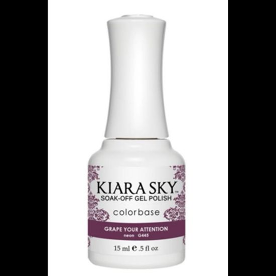 Picture of KIARA SKY G445 GRAPE YOUR ATTENTION GEL 0.5OZ