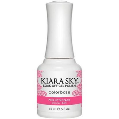 Picture of KIARA SKY G451 PINK UP THE PACE GEL 0.5OZ