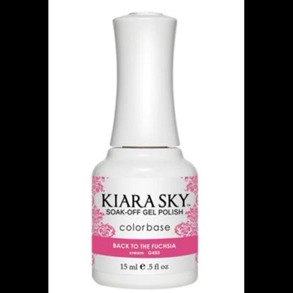 Picture of KIARA SKY G453 BACK TO THE FUSCHIA GEL 0.5OZ