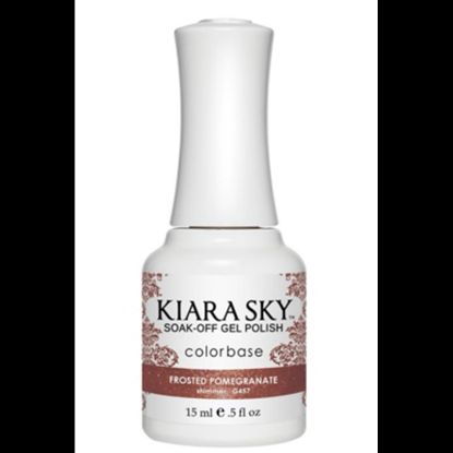 Picture of KIARA SKY G457 FROSTED POMEGRANATE GEL 0.5OZ