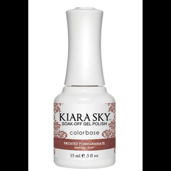 Picture of KIARA SKY G457 FROSTED POMEGRANATE GEL 0.5OZ