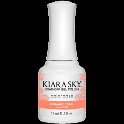 Picture of KIARA SKY G490 ROMANTIC CORAL GEL 0.5OZ