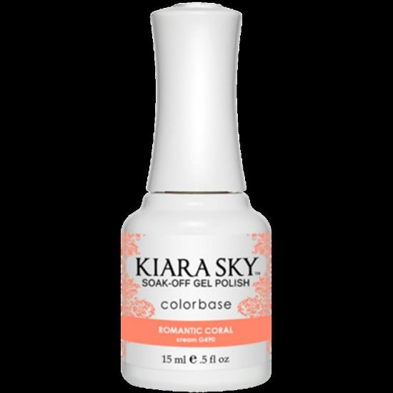 Picture of KIARA SKY G490 ROMANTIC CORAL GEL 0.5OZ