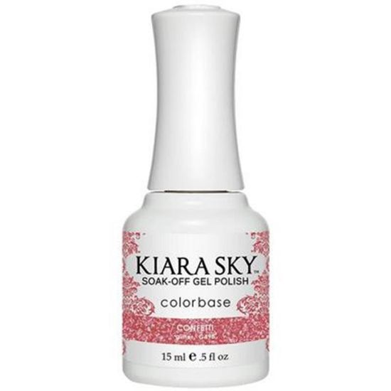 Picture of KIARA SKY G498 CONFETTI GEL 0.5OZ