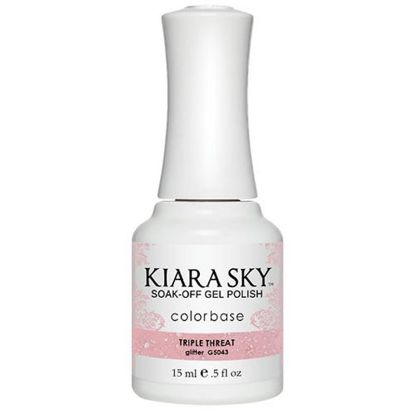 Picture of KIARA SKY G5043 ALL-IN-ONE COLLECTION TRIPLE THREAT GEL 0.5OZ