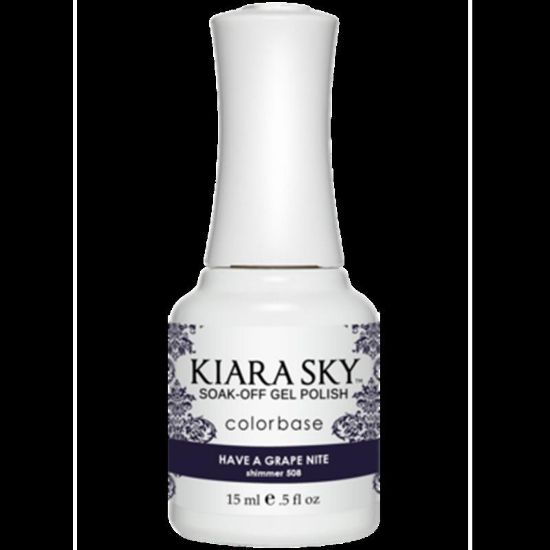 Picture of KIARA SKY G508 HAVE A GRAPE NIGHT GEL 0.5OZ