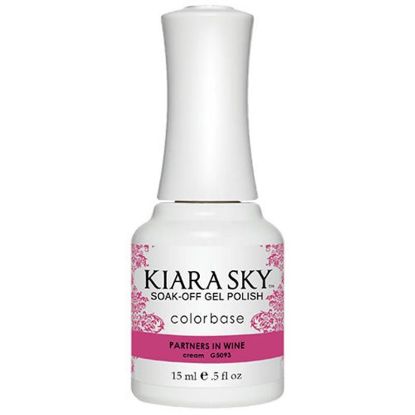 Picture of KIARA SKY G5093 ALL-IN-ONE COLLECTION PARTNERS IN WINE GEL 0.5OZ