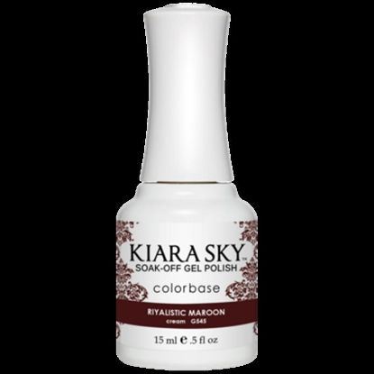 Picture of KIARA SKY G545 RIYALISTIC MAROON GEL 0.5OZ