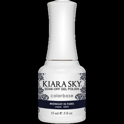 Picture of KIARA SKY G572 MIDNIGHT IN PARIS GEL 0.5OZ