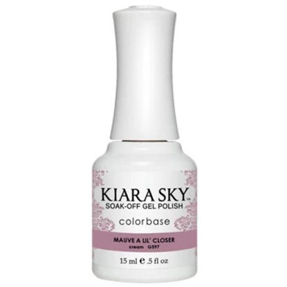 Picture of KIARA SKY G597 MAUVE A LIL' CLOSER GEL 0.5OZ